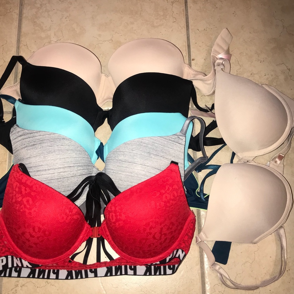 Wear everywhere bras by Victoria’s Secret PINK